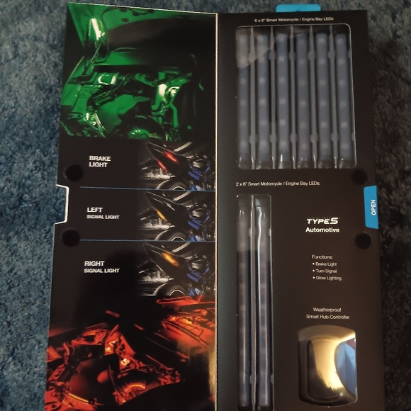 Type S Smart motorcycle / engine Bay LED kit high temperature resistant - Picture 2 of 4